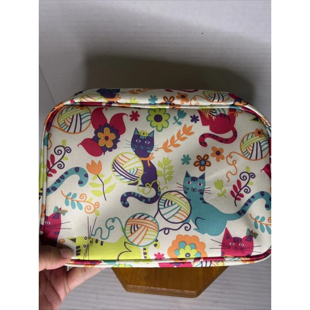 Lily Bloom Cat‎ Print Lunch Bagbox